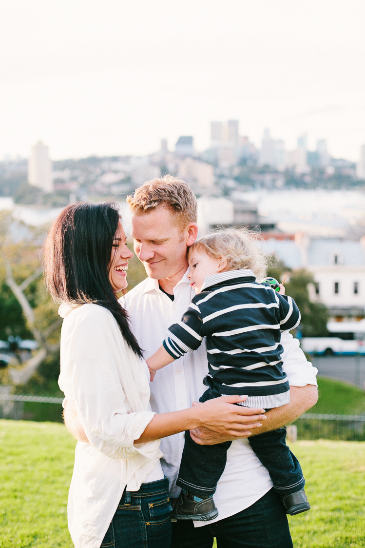 Golden Gate Park Family Portrait