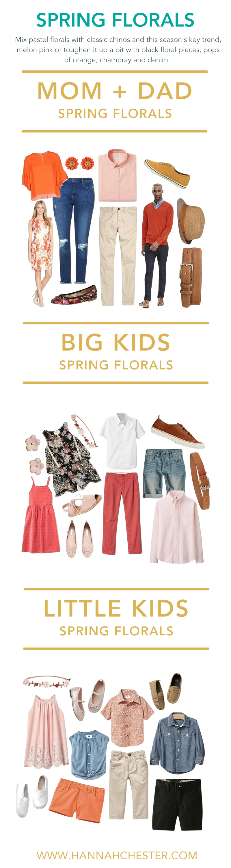 Spring 2016 Portrait Session Style Guide - Spring Floral